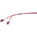 Renkforce    RF-4738838    Glasfaser    svjetlovodi    priključni kabel    [1x muški konektor lc - 1x muški konektor lc]    50/125 µ    Multimode OM4    2.00 m slika