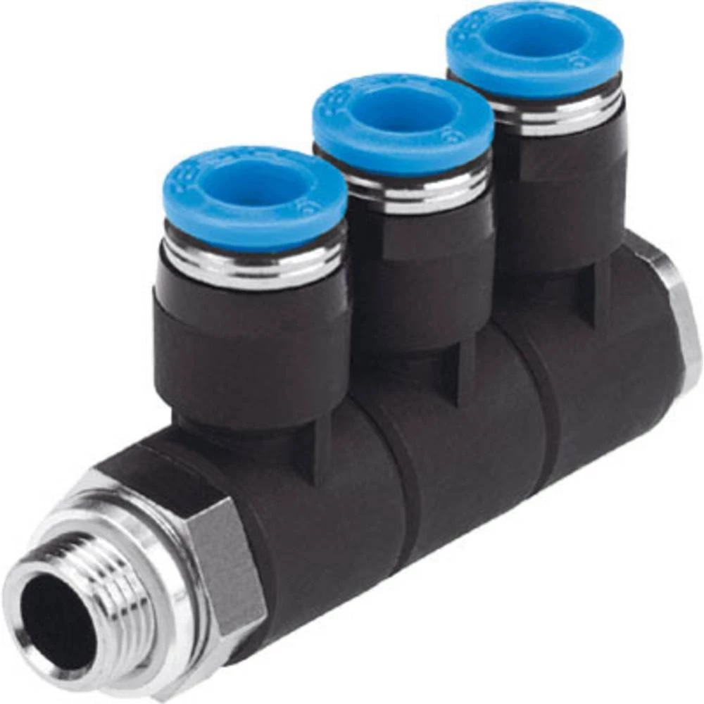 FESTO razvodnik 186235 QSLV3-G1/4-6 Ø cijevi: 6 mm 1 St. slika