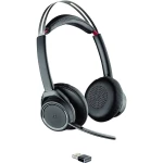 Plantronics UC B825M Telefonske slušalice Bluetooth Bežične Na ušima Crna