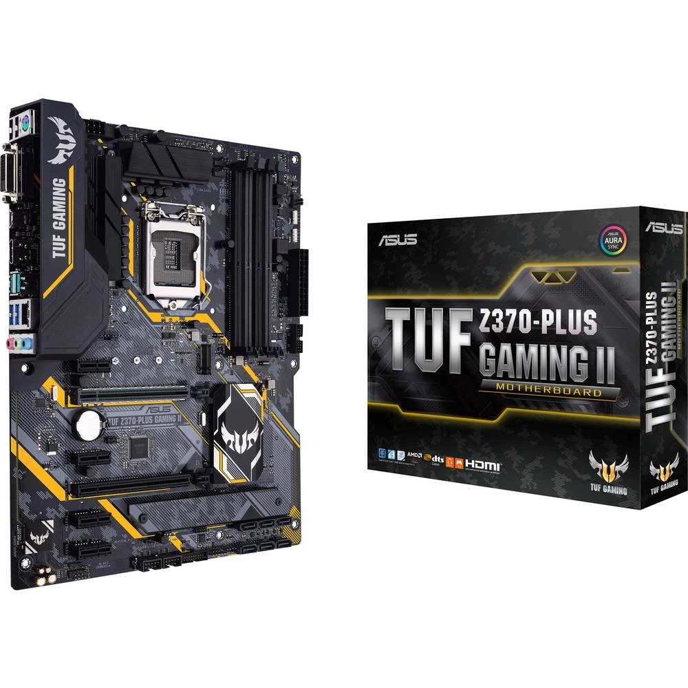 Matična ploča Asus TUF Z370-PLUS GAMING II Baza Intel&reg; 1151v2 Faktor oblika ATX Set čipova matične ploče Intel&reg; Z370 slika