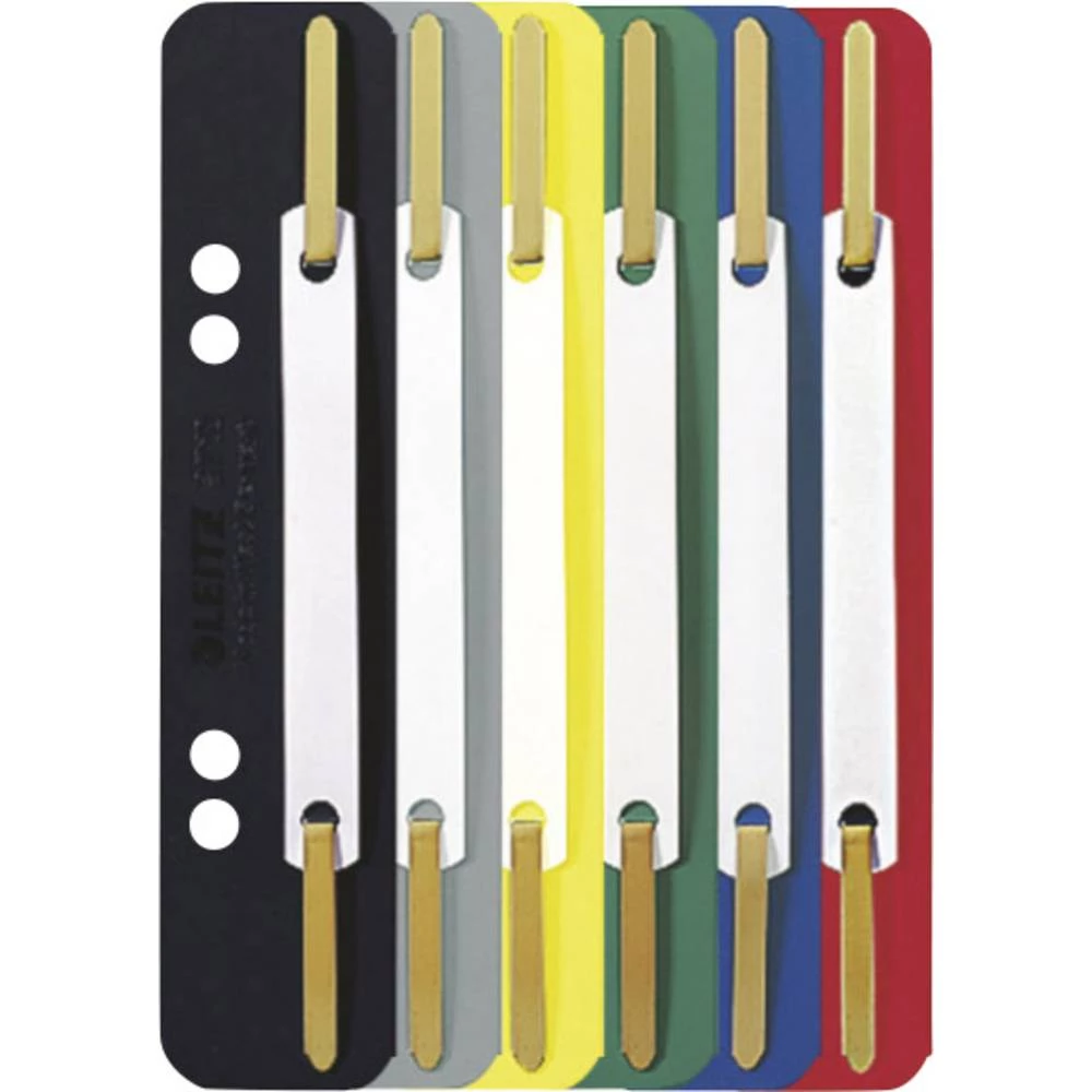 Leitz Traka za pričvršćivanje listova 3710-00-99 Crna, Siva, Žuta, Zelena, Plava boja, Crvena Količina ambalaže:250 kom./paket 2 slika