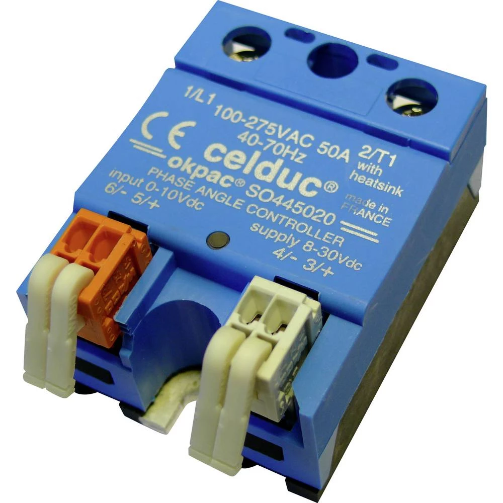 <br>  celduc® relais<br>  poluvodički relej<br>  SO400300<br>  125 A<br>  Preklopni napon (maks.): 260 V/AC, 260 V/DC<br>  <br>  2 St.<br> slika