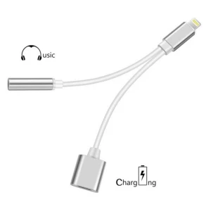 Felixx Premium kombinirani kabel/audio kabel/kabel za punjenje [1x muški konektor Apple dock lightning - 1x utičnica-Apple light slika