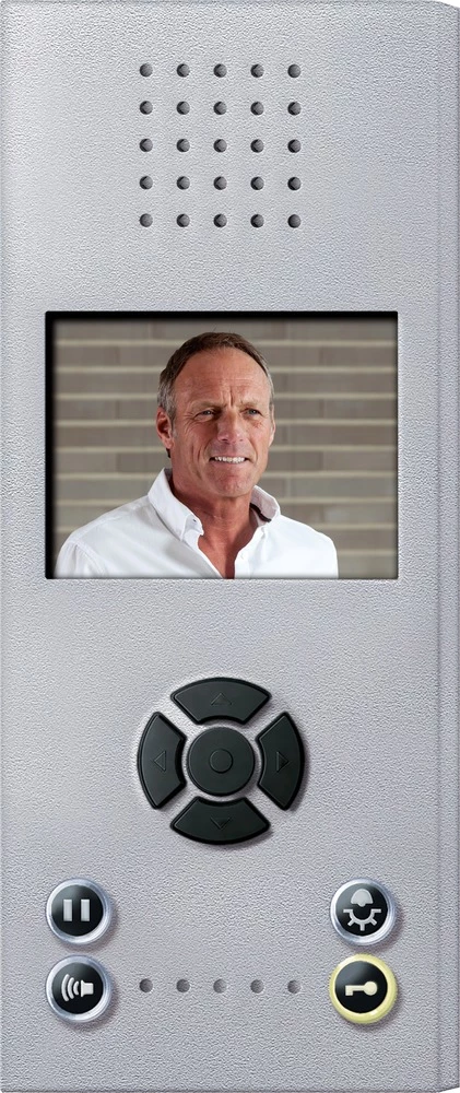 Merten MEG4611-0460 Video-portafon Merten MEG4611-0460 Video handsfree Aluminij boja slika