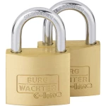 Burg Wächter 2er Set Quadro 222 40 SB lokot  isto zatvaranje   mjedena zaključavanje s ključem