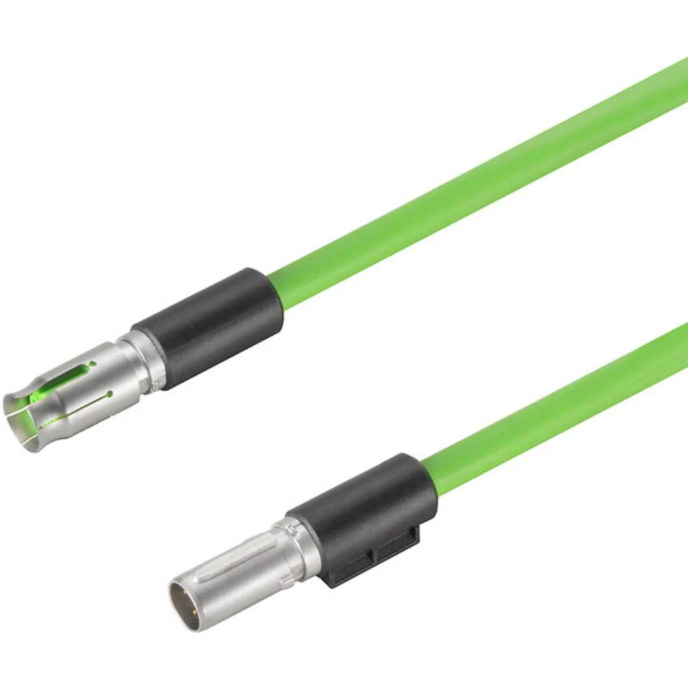 Podatkovni utični konektor za senzor/aktivator, konfekcioniran Ravni muški konektor, Žženski konektor, ravni 3 m Broj polova: 4 slika