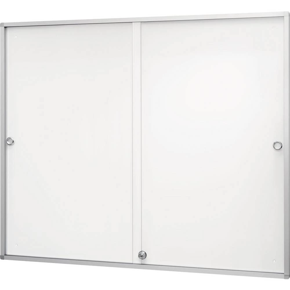 Magnetoplan izlog 1218153 Upotreba za papirni fomat: 4 x DIN a4, 1 x DIN a4 interijer 1218153 aluminij 1 St. slika