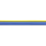 BELI-BECO L 318/50M Pletenica 3 x 0.14 mm² Plava boja, Plava boja, Žuta 50 m