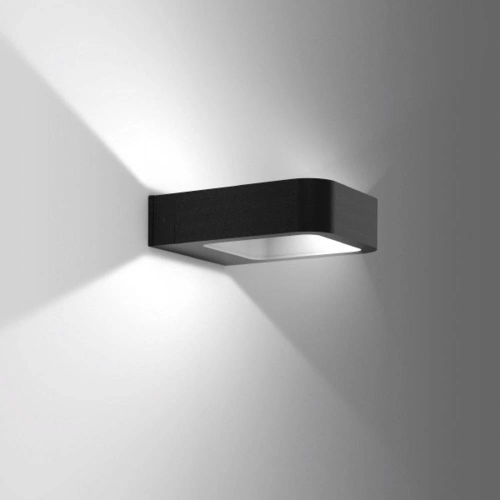 LED zidna svjetiljka 7 W Bijela RZB Home 104 LED/7W-3000K 120x175x40 611983.0031 Antracitna boja slika