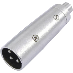 Omnitronic 30226566 XLR adapter [1x ženski cinch konektor - 1x XLR utikač 3-polni] srebrna slika