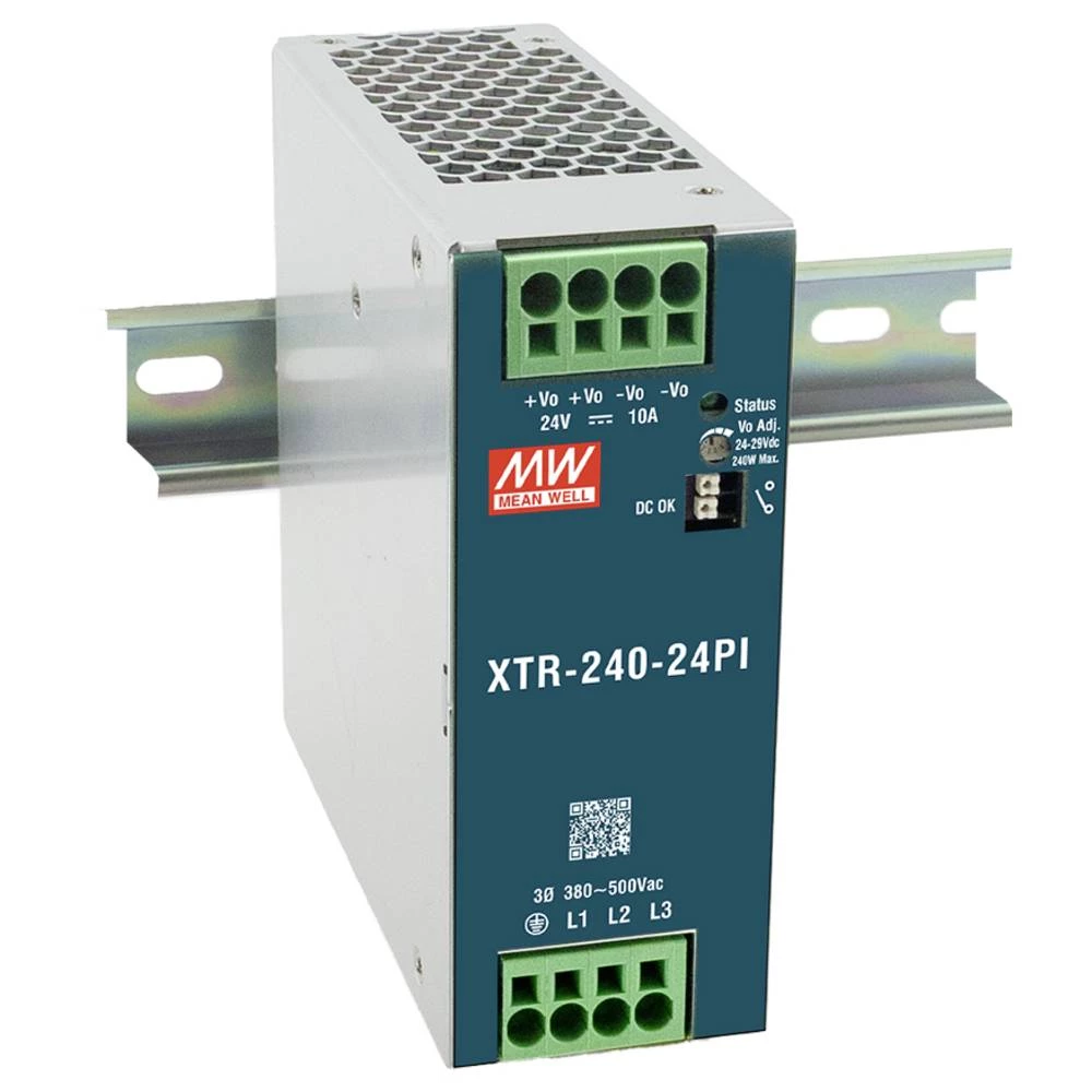 MEAN WELL XTR-240-12PI DIN-napajanje (DIN-letva) 180 W slika