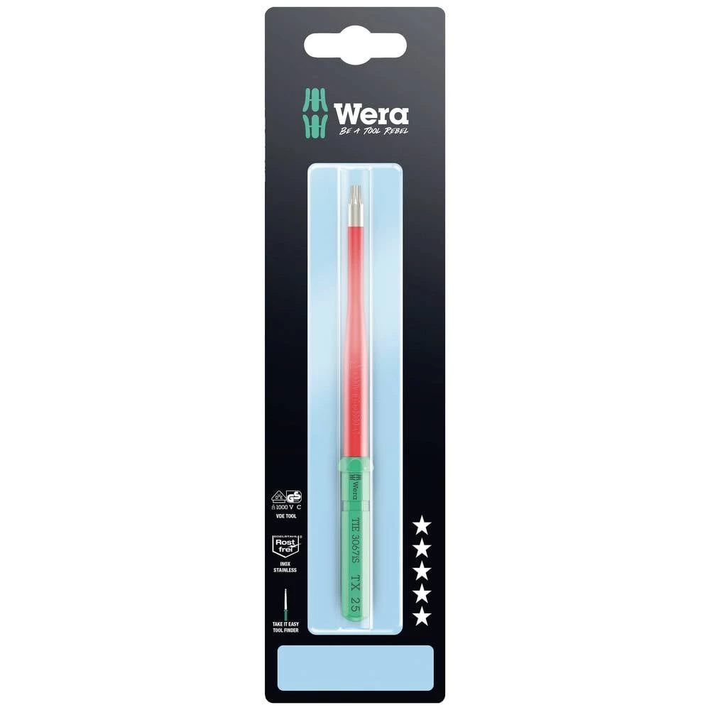 Wera Kraftform Kompakt VDE 3067 iS TX 25x157mm TIE SB   izmjenjiva oštrica  TX 25 slika