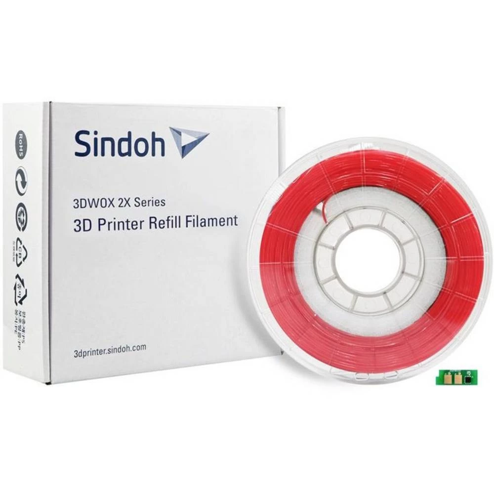 Sindoh PMSI-1000-003 Flexible 3D pisač filament fleksibilni filament fleksibilan 1.75 mm 500 g crvena 1 St. slika