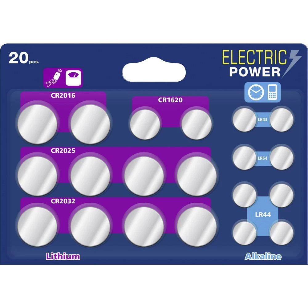 Electric Power Komplet gumbastih baterija slika
