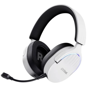 Trust GXT491 FAYZO igre Over Ear Headset Bluetooth® virtual surround bijela Surround zvuk, utišavanje mikrofona, kontr slika
