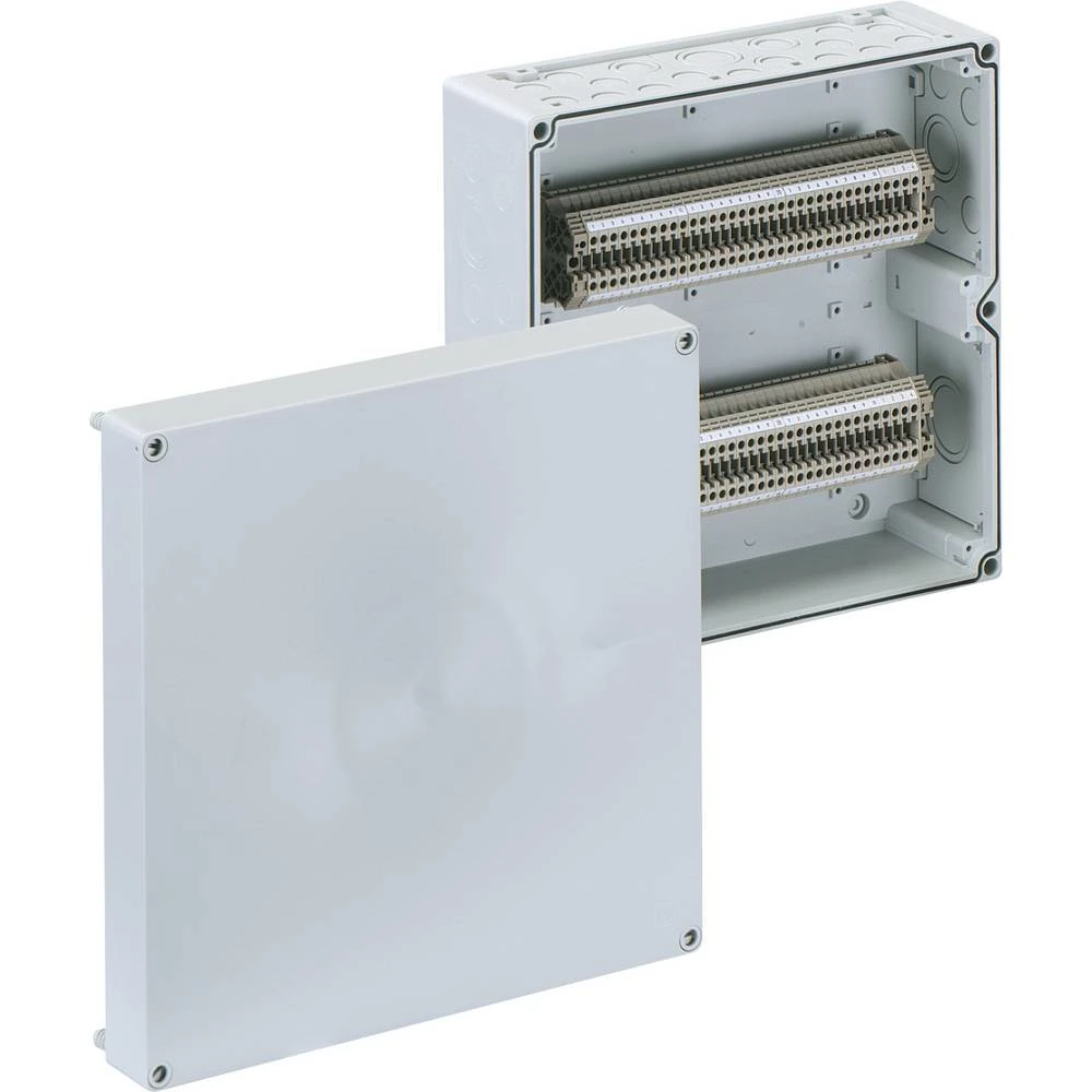 Spelsberg RKA 4/68 SL-68x4q kućište za redne stezaljke 300 x 300 x 132  plastika siva 1 St. slika