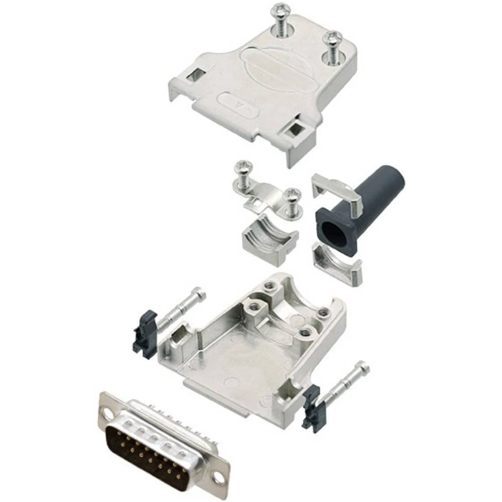 Komplet D-SUB pinskih konektora 180 ° Broj polova: 25 Lemni kup Amphenol 1 ST slika