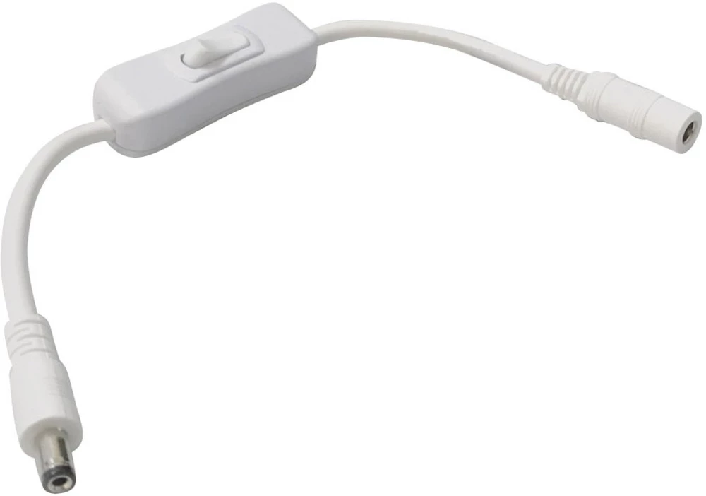 TRU COMPONENTS Niskonaponski produžni kabel Niskonaponski adapter-Niskonaponski konektor 2.5 mm 5.5 mm 3 m 1 ST slika