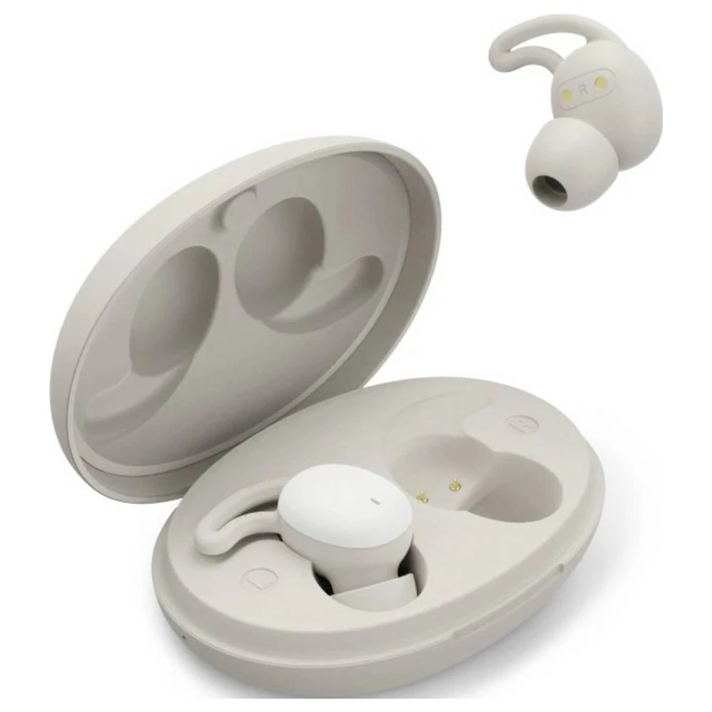 Hama In Ear slušalice bež boja, bijela slika