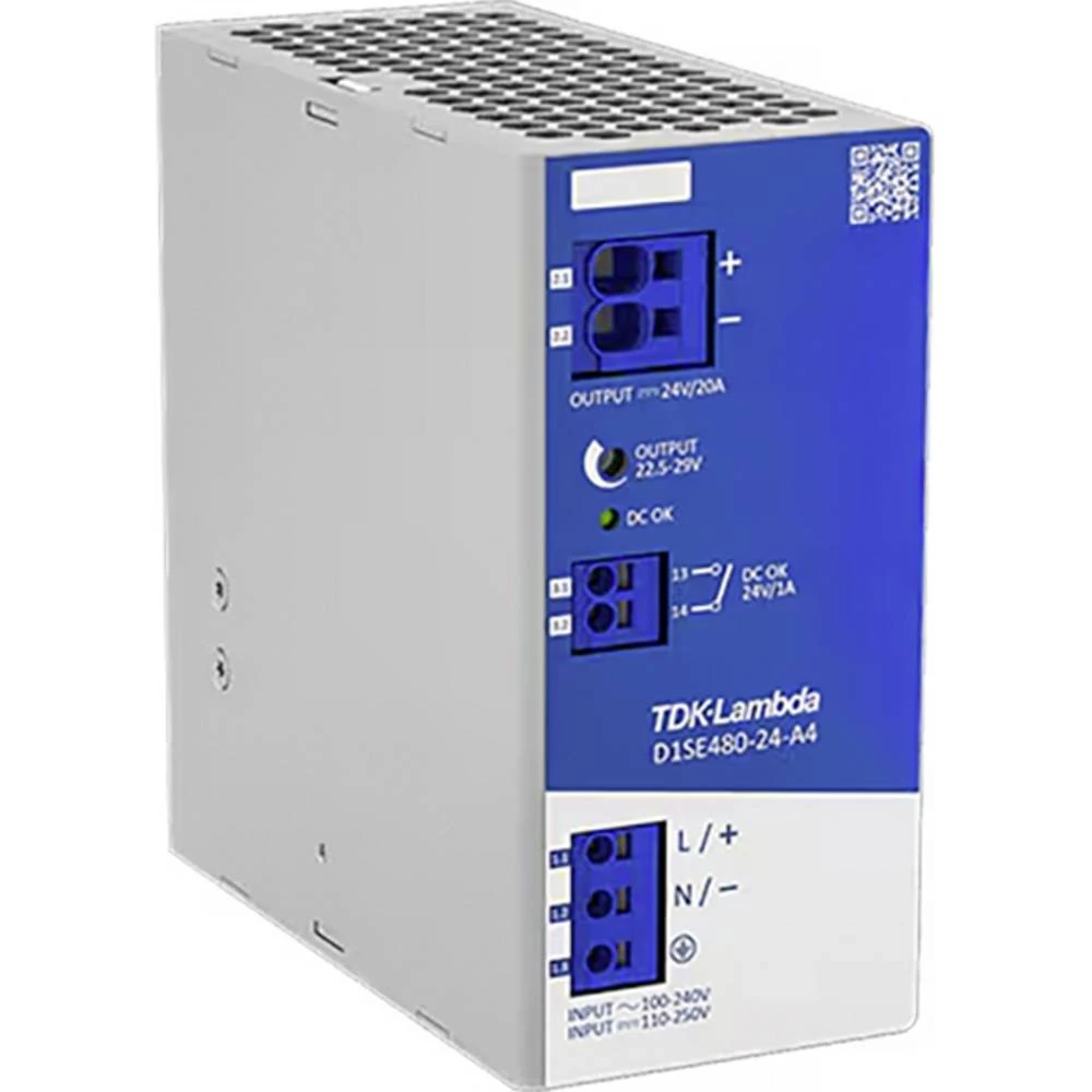 TDK-Lambda D1SE480-24-A4 DIN-napajanje (DIN-letva) 480 W Content 1 kom. slika