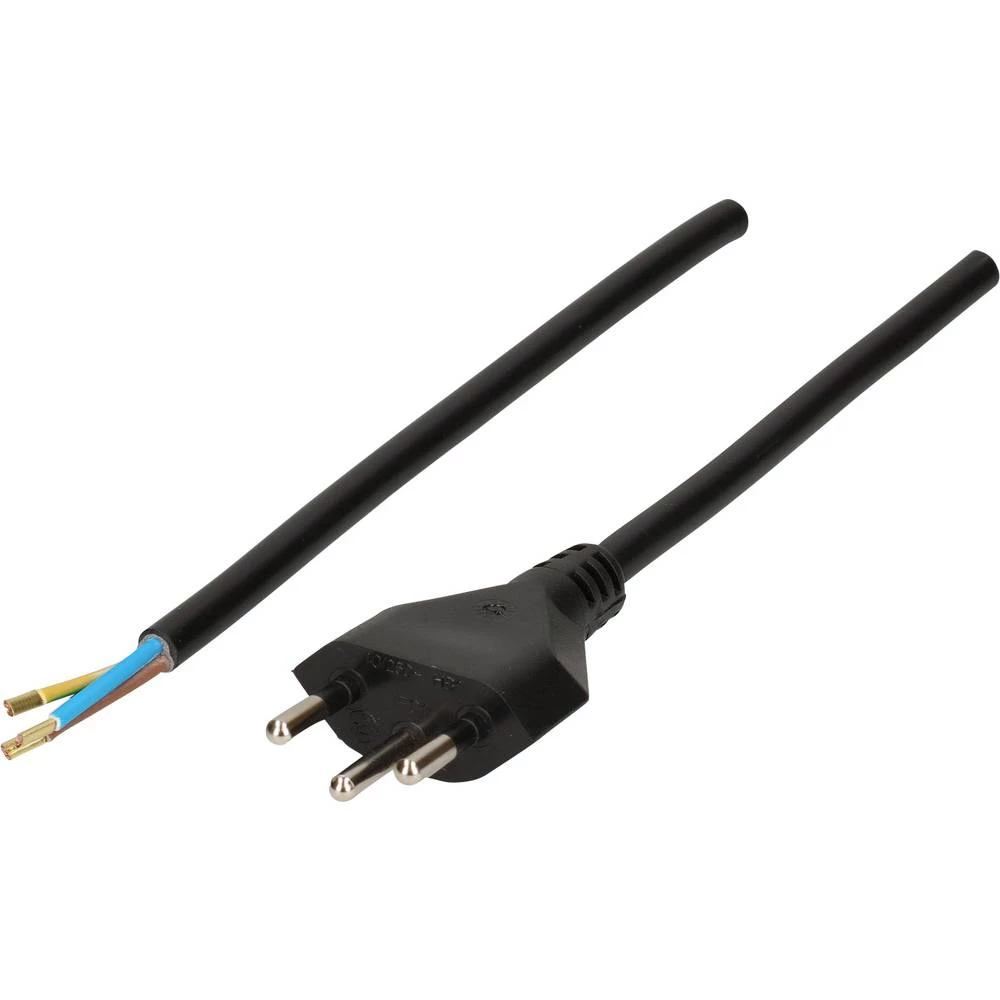 Max Hauri 114346 struja kabel za napajanje  crna 3.00 m slika