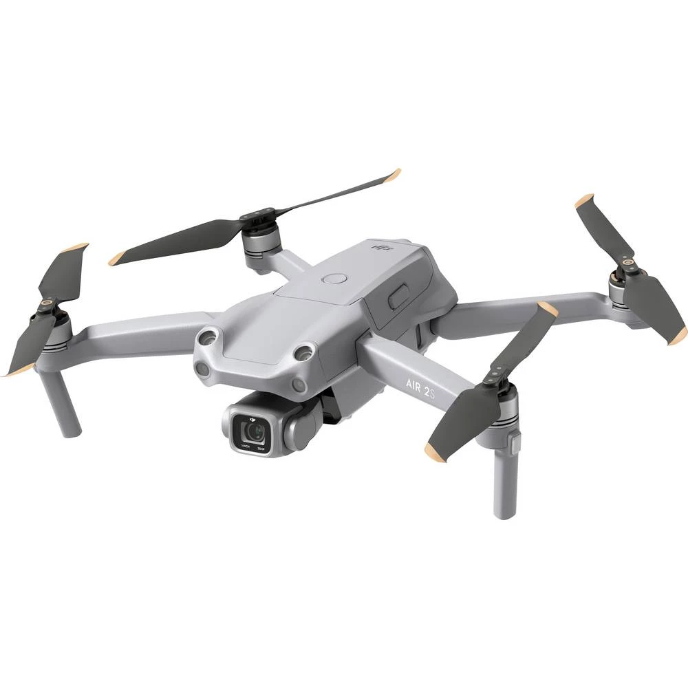 DJI AIR 2S Combo Smart Controller uklj. set ND filtera, uklj. pametni kontroler kvadrokopter RtF gps funkcija, zrakoplovna kamera  siva slika