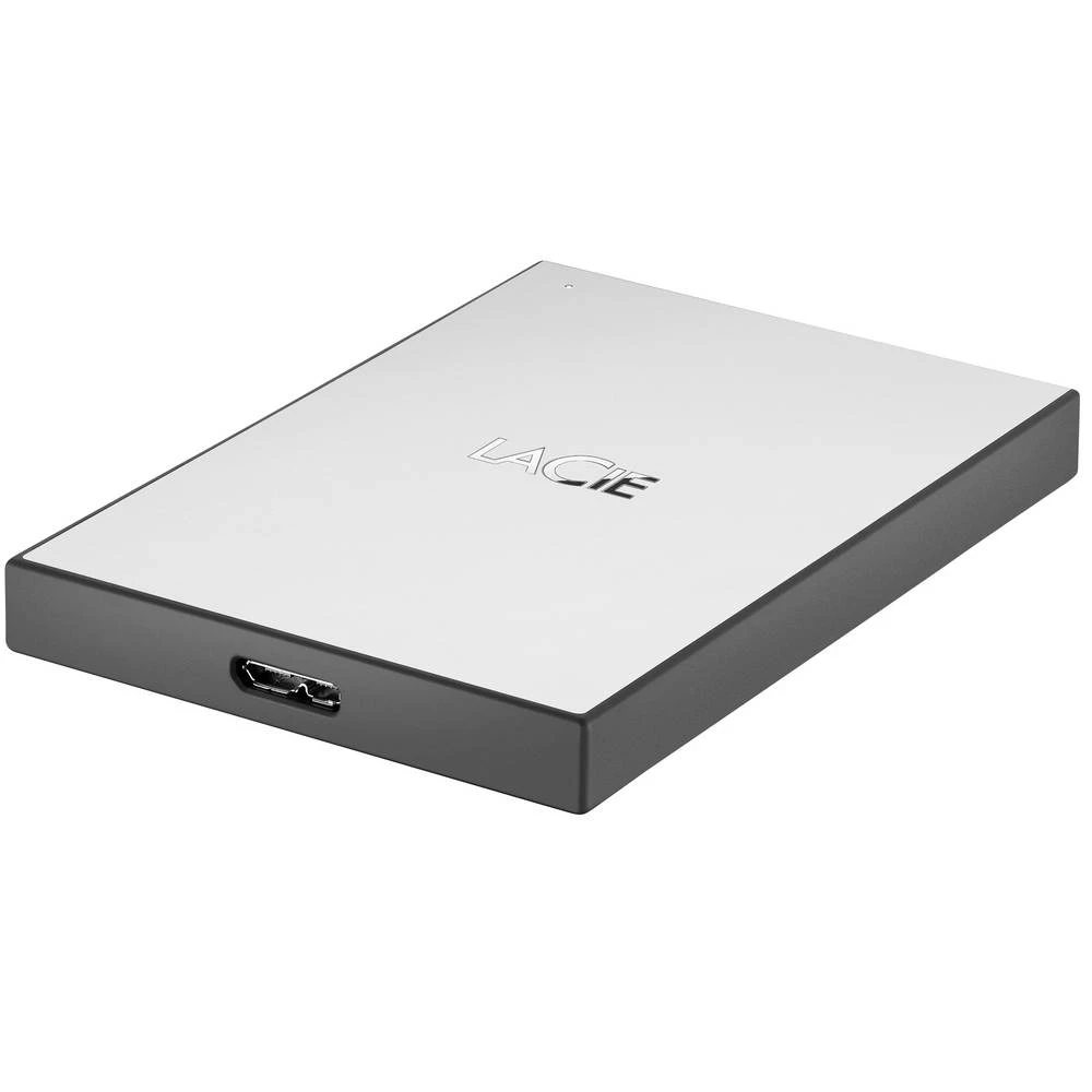 Vanjski tvrdi disk 6,35 cm (2,5 inča) 1 TB LaCie Drive Moon Srebrna USB 3.0 slika