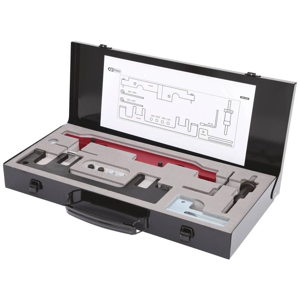 KS Tools 4003200 Set alata za mjerenje vremena motora za BMW, 13 kom slika