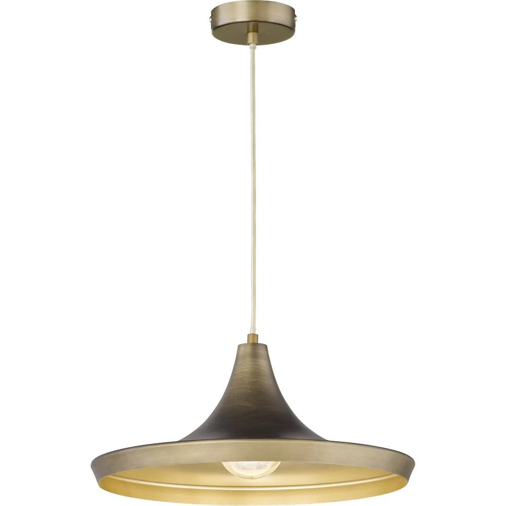 Viseća svjetiljka LED E27 60 W WOFI Erin 6232.01.23.8380 Smeđa boja slika