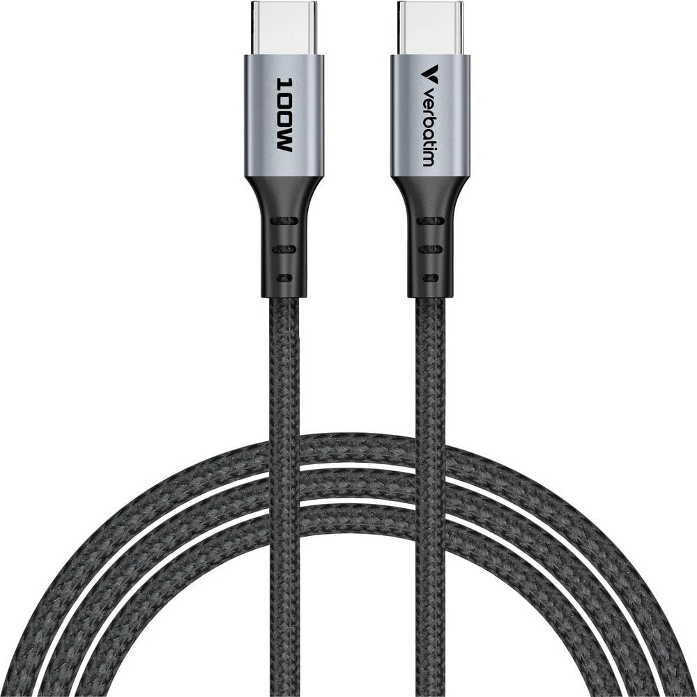 Verbatim mobitel kabel [1x muški konektor USB-C® - 1x muški konektor USB-C®] 1.2 m USB-C® slika