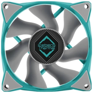 Iceberg Thermal IceGALE Xtra ventilator kućišta računala 8 cm Tirkizna 1 kom. Iceberg Thermal IceGALE Xtra ventilator za PC kućište tirkizna slika