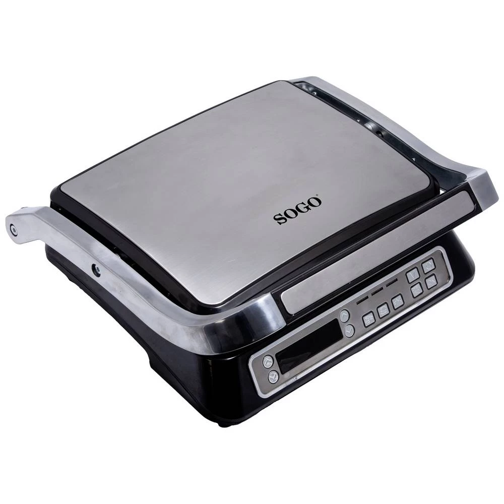 SOGO Human Technology  pekač za sendviče premaz protiv lijepljenja, indikatorska lampica crna, plemeniti čelik slika