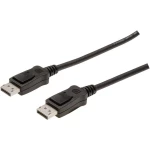 Digitus DisplayPort Priključni kabel [1x Muški konektor DisplayPort - 1x Muški konektor DisplayPort] 10 m Crna