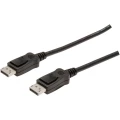 Digitus DisplayPort Priključni kabel [1x Muški konektor DisplayPort - 1x Muški konektor DisplayPort] 10 m Crna slika
