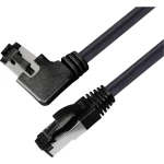 BKL Electronic 144031 RJ45 mrežni kabel, Patch kabel CAT 8.1 S/FTP 2 m crna bez halogena 1 St.