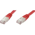 LAN (RJ45) Mreža Priključni kabel CAT 6 S/FTP 7 m Crvena Dvostruko zaštićen econ connect slika