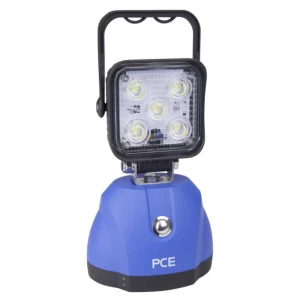 PC Electric 450020 LED 5x3W Akku m. Magnet blau LED radno svjetlo pogon na punjivu bateriju 900 lm slika