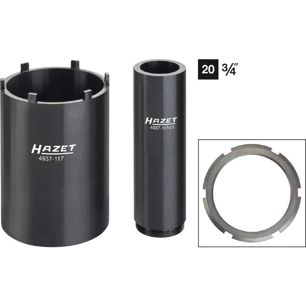 Zapf ključna stopa Hazet 4937-117/2 slika