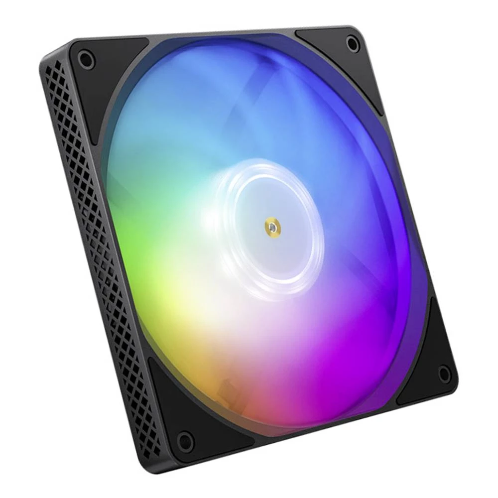 Jonsbo Jonsbo HF1415 Slim PWM Lüfter, ARGB,  140mm - schwarz ventilator za PC kućište crna (Š x V x D) 140 x 15 x 140 mm slika