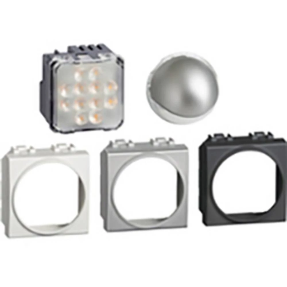 Legrand   LED orientacijsko svjetlo Axolute bijela, aluminij boja, antracitna boja H4360 slika