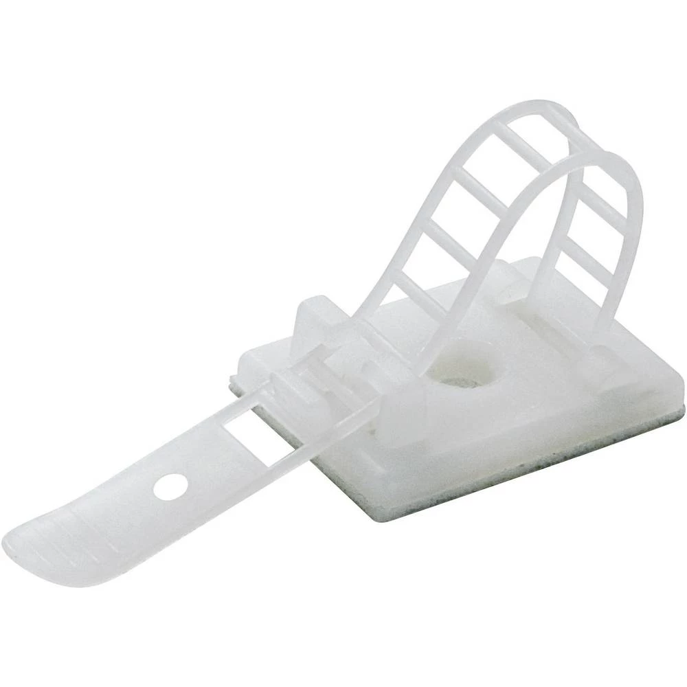 Conrad Components 540694 WCT-85 Postolje Samoljepljiva, Vijak S vezicom za fiksiranje Prirodna 1 ST slika