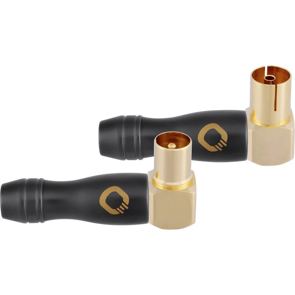 Oehlbach D1C4411 IEC konektor brzine mjenjača, muško / žensko pod kutom od 90 ° Oehlbach slika