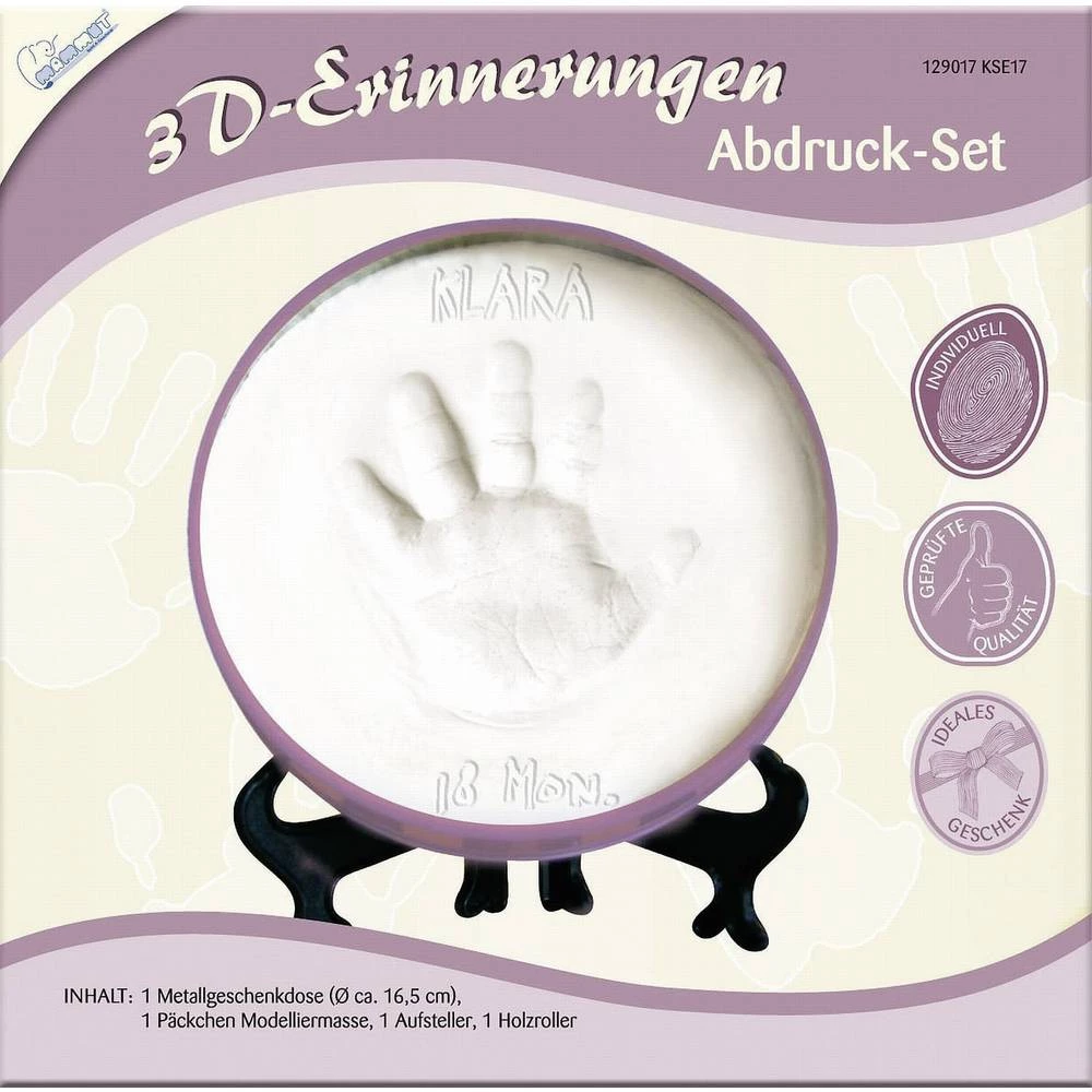 Vedes 3D Erinner.-Abdruck-Set-Geschenk A30KSE17 slika