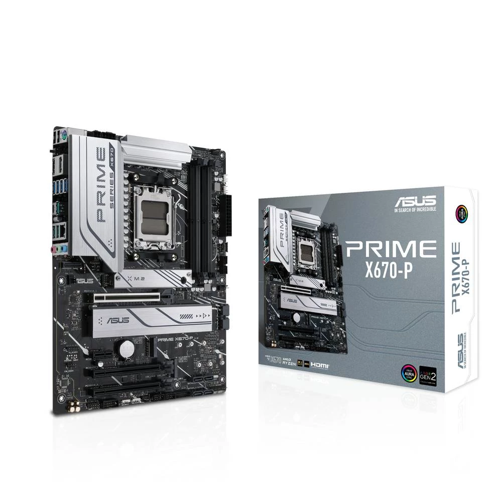 Asus PRIME X670-P matična ploča Baza #####AMD AM5 Faktor oblika (detalji) ATX Set čipova matične ploče AMD® X670 slika