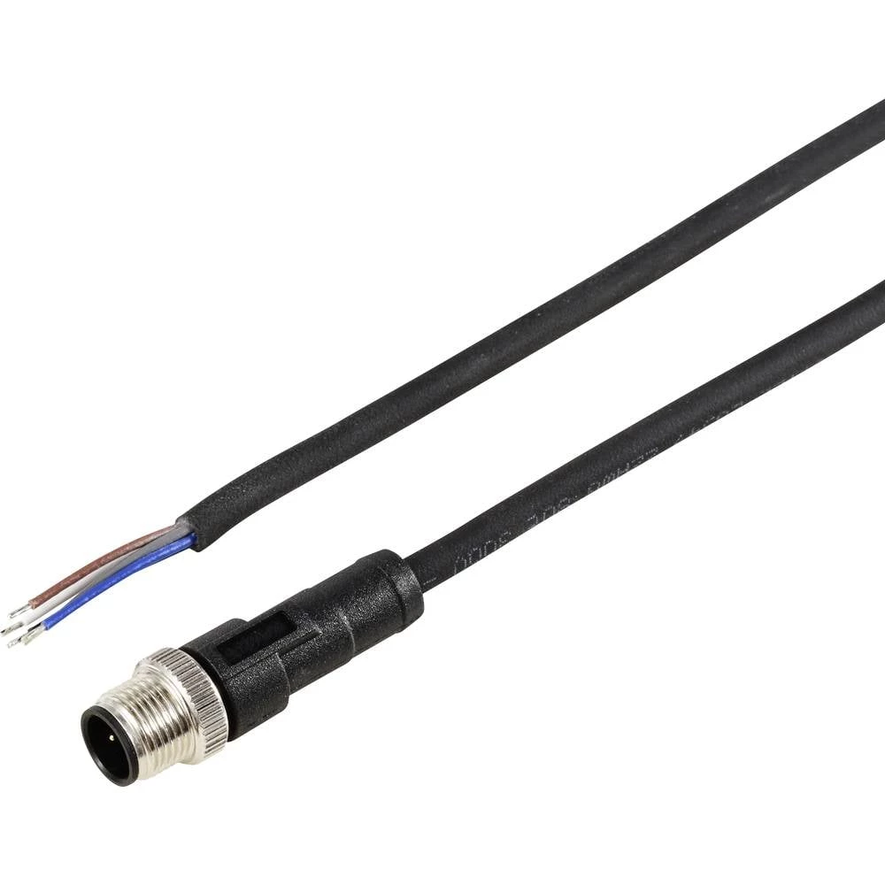 TRU COMPONENTS TC-12833176 priključni kabel za senzor/aktivator M12 ravni muški konektor 5 m Broj polova: 5 1 St. slika