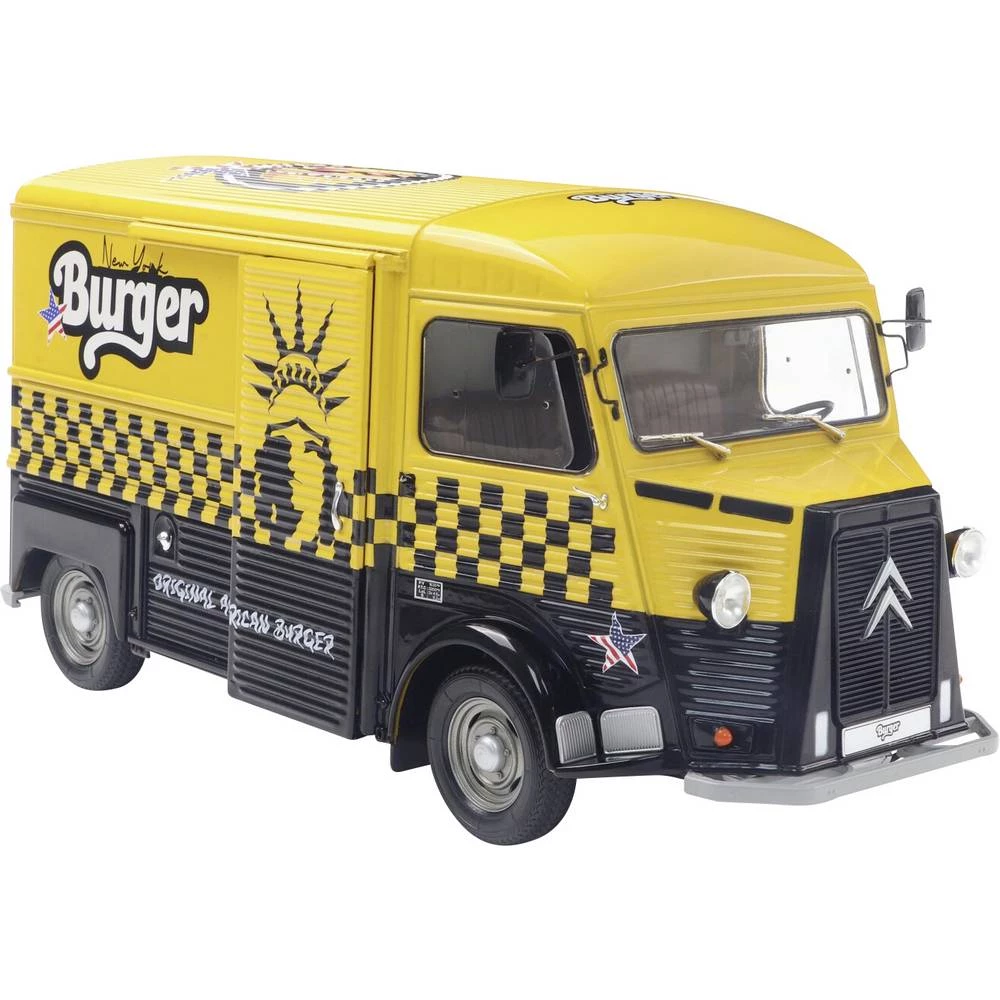 Solido model automobila Citroën Tip HY NYC BURGER žuti gotovi model model automobila slika