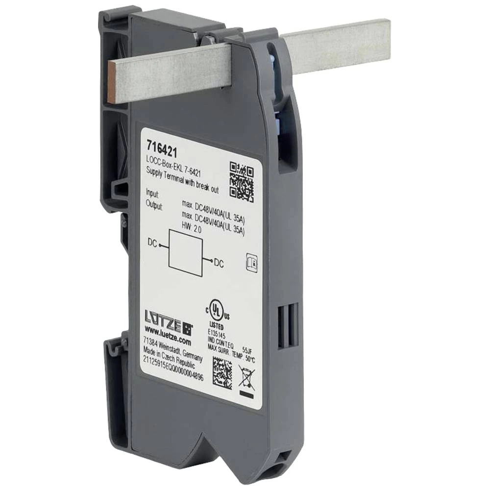 napajačka stezaljka Lütze LOCC-Box-EKL 7-6421 2 St. slika