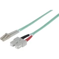 Staklena vlakna Svjetlovodi Priključni kabel [1x Muški konektor LC - 1x Muški konektor SC] 50/125 µ Multimode OM3 2 m Inte slika