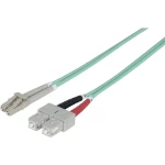 Staklena vlakna Svjetlovodi Priključni kabel [1x Muški konektor LC - 1x Muški konektor SC] 50/125 µ Multimode OM3 2 m Inte
