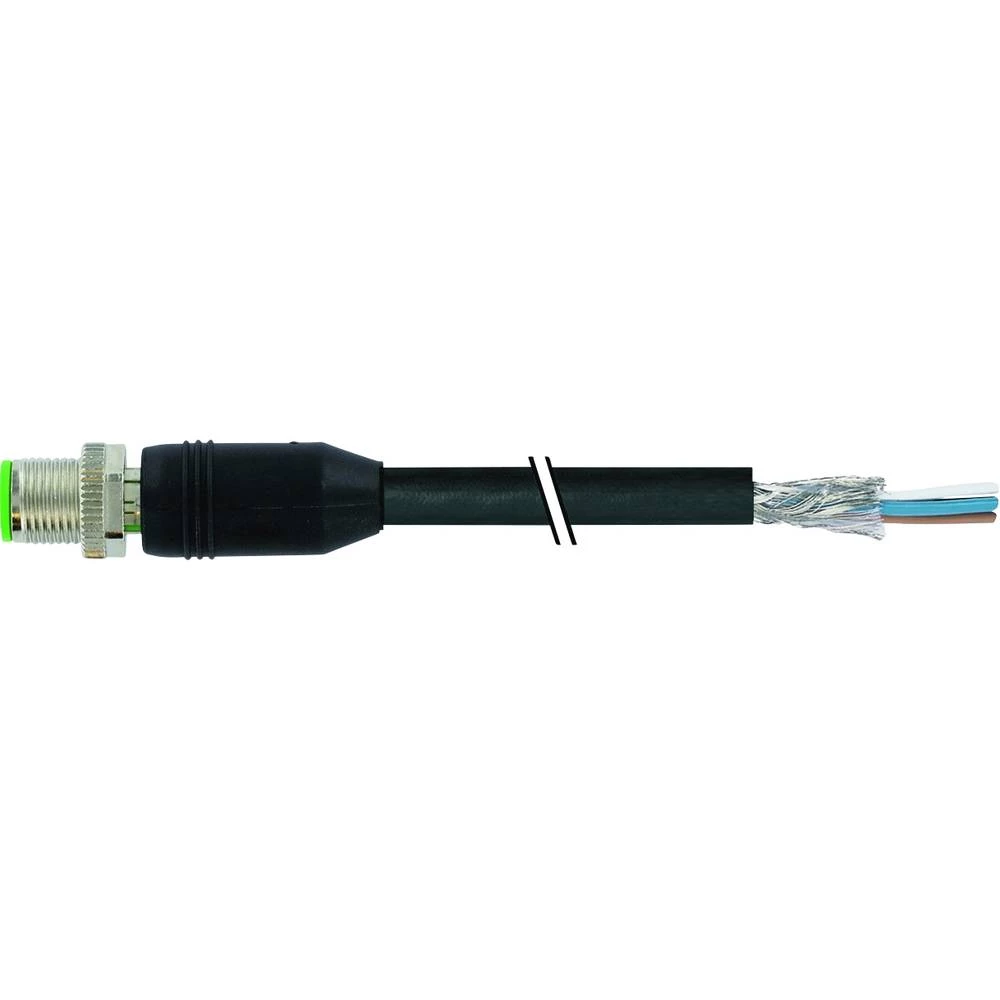 Murrelektronik 7000-13101-6430300 utični konektor za senzor/aktivator, nekonfekcionirani M12 x 1 ravni muški konektor 3. slika